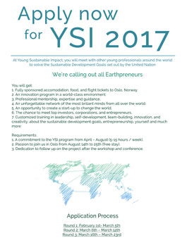 2017 YSI 국제 창업대회 및 컨퍼런스