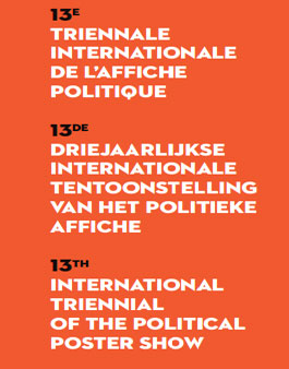 [해외] 13th International Triennial of the Political Poster Show.