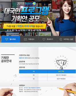 2015 KBS N 대국민 프로그램 기획안 공모전.