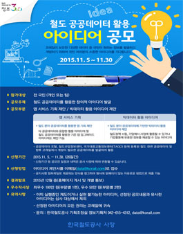 철도공공데이터 활용 아이디어 공모전