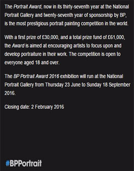 [해외] BP PORTRAIT AWARD 2016.