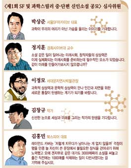 SF 및 과학스릴러 중·단편소설 신인작품 공모전.