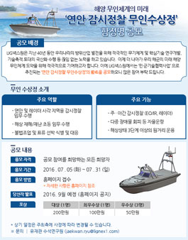 연안 감시정찰 무인수상정 함정명 공모.