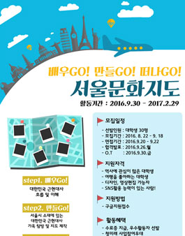 배우GO! 만들GO! 떠나GO! 서울문화지도.