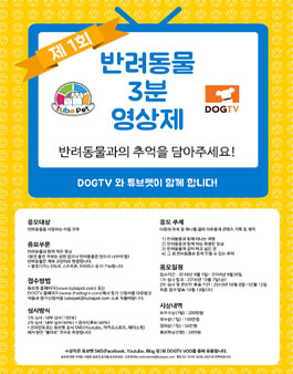 제1회 반려동물 3분 영상제.