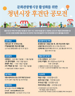 2016년 청년시장 후견단 공모전.