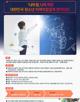 국제 청소년 미래직업설계 창작대회.