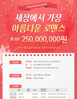 제1회 허니문 웹소설 공모전.