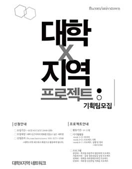 대학X지역프로젝트 2기 기획팀.