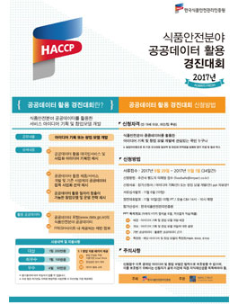 2017 식품안전분야 공공데이터 활용 경진대회(기간연장).