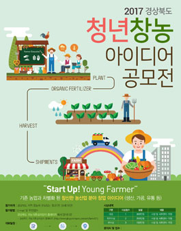 2017 경상북도 청년창농 아이디어 공모전.