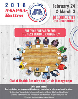 2018 NASPAA-BATTEN simulation competition.