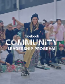 facebook COMMUNITY LEADERSHIP PROGRAM.