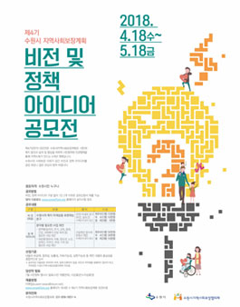 제4기 수원시 지역사회보장계획 비전 및 정책 아이디어 공모전(대상:수원시민).