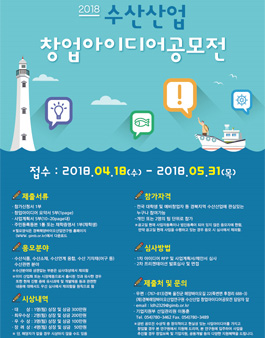 2018 수산산업 창업아이디어 공모전