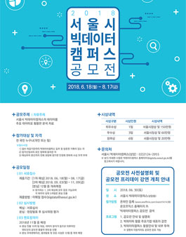 2018 서울특별시 빅데이터캠퍼스 공모전.