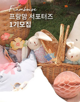 프랑브아즈 프랑맘 서포터즈 1기 모집.