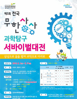 제5회 전국 무한상상 과학탐구 서바이벌대전.