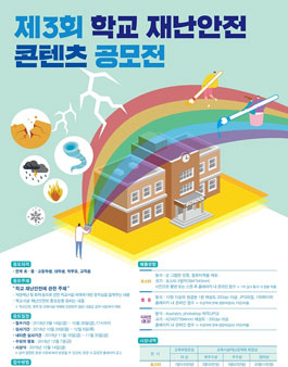 제3회 학교 재난안전 콘텐츠 공모전.