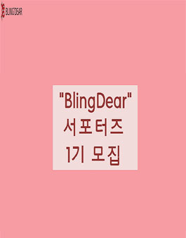 구다이글로벌 블링디어 서포터즈 1기 모집