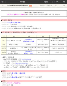 2018년 중부복지센터 독서골든벨 스탭봉사자 모집.