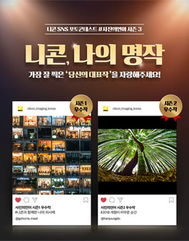 2019년 니콘 SNS 포토 콘테스트 사진 공모전.