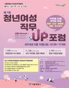 제1회 청년여성 직무업(UP) 포럼.