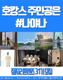 잠자리 프렌즈 31기 서포터즈 모집.