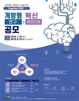 K-water 개방형 혁신 R&D Together PRO 공모전.