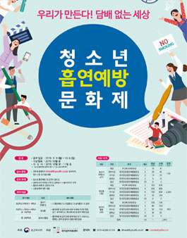 2019 청소년 흡연예방 문화제.