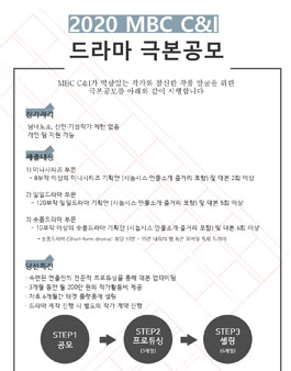2020 MBC C&I 드라마 극본 공모전.
