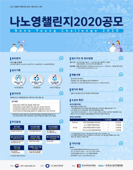 나노영챌린지 2020 (Nano Young Challenge 2020) 공모전 (기간연장).