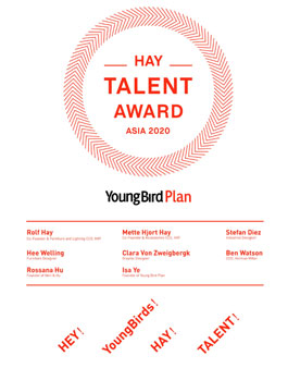 HAY YoungBirds 2020년 아시아 우수 청년 대회