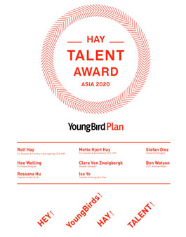 HAY YoungBirds 2020년 아시아 우수 청년 대회.