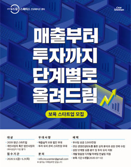 신한두드림스페이스 인큐베이션 센터 5기 보육 스타트업 모집.