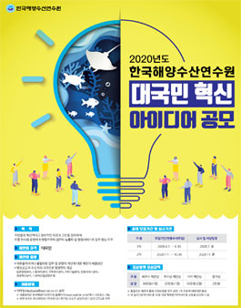 한국해양수산연수원 2020년도 대국민 혁신 아이디어 공모전.