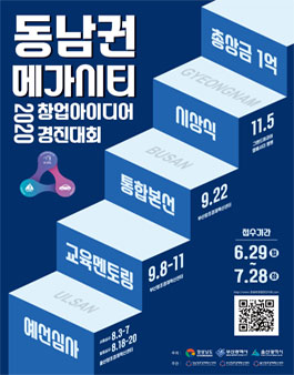 2020 동남권 메가시티 창업아이디어 경진대회.