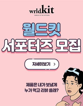 월드킷 서포터즈 모집.