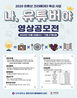 2020 나, 유튜버야 영상공모전.