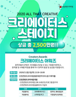 2020 크리에이터스 스테이지 어워즈.