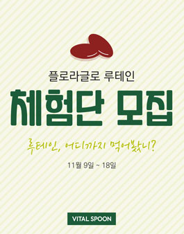 바이탈스푼 플로라글로 루테인 체험단 모집.
