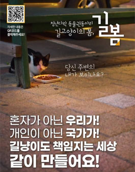 청년다락 길고양이연합동아리 길봄 동아리원 모집.