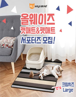올웨이즈올펫 올웨이즈 캣매트&펫매트 서포터즈 모집.