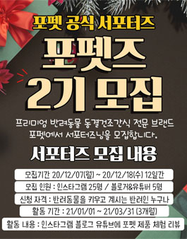 포펫 포펫즈 2기 모집.