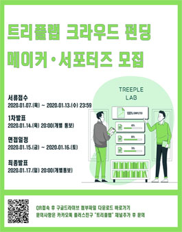 코스메틱 브랜드 트리플랩(Treeple_LAB) 서포터즈 모집.