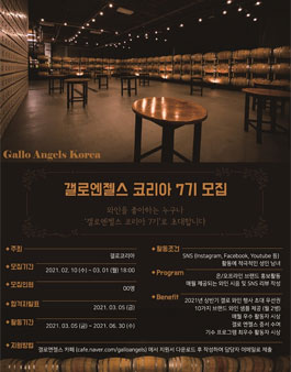 갤로엔젤스 코리아 7기 모집.