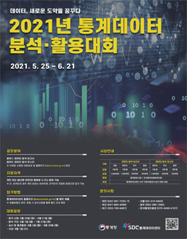 통계청 2021 통계데이터 활용 분석대회.