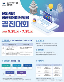 2021년 문화유산 공공빅데이터 활용 경진대회.