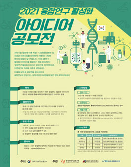 2021 융합연구활성화 아이디어 공모전.
