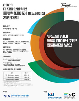2021 디지털산업혁신 물류빅데이터 이노베이션 경진대회.